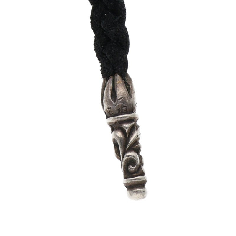 Chrome Hearts Scroll Leather Braid Necklace Size ONE SIZE