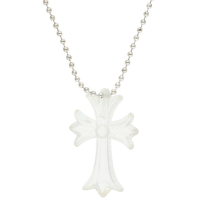 Chrome Hearts Rubber Small CH Cross Necklace Size ONE SIZE