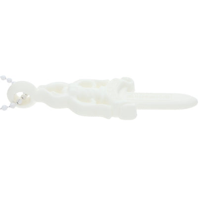 Chrome Hearts Rubber Large Dagger Necklace Size ONE White