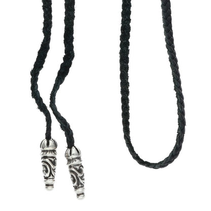 Chrome Hearts Large Scroll Leather Braid Multi Size ONE SIZE