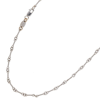 Chrome Hearts 18KWG Twist Chain 18" White Gold Size ONE SIZE