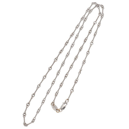 Chrome Hearts 18KWG Twist Chain 18" White Gold Size ONE SIZE