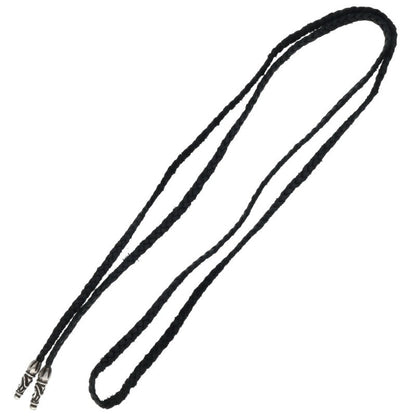 Chrome Hearts Scroll Leather Braid Necklace Size ONE SIZE