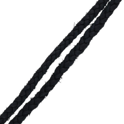 Chrome Hearts Scroll Leather Braid Necklace Size ONE SIZE