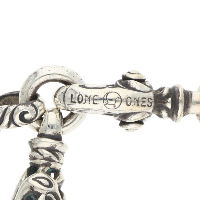 LONEONES MF Chain Osprey Dove Bell Silver Necklace Size M