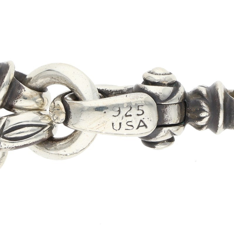 LONEONES MF Chain Osprey Dove Bell Silver Necklace Size M