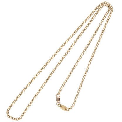 Chrome Hearts 22K Roll Chain 18 Gold Necklace Size ONE SIZE