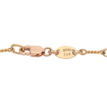 Chrome Hearts 22K Twist Chain 18inch Gold Size ONE SIZE