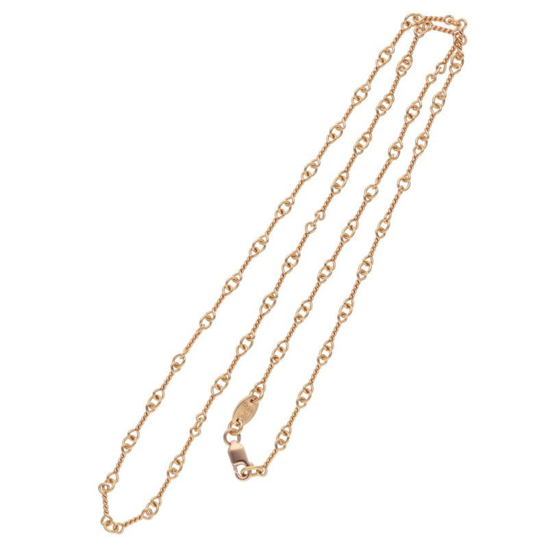 Chrome Hearts 22K Twist Chain 18 Gold Necklace