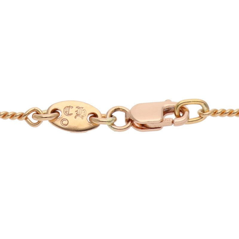 Chrome Hearts 22K Twist Chain 18 Gold Necklace
