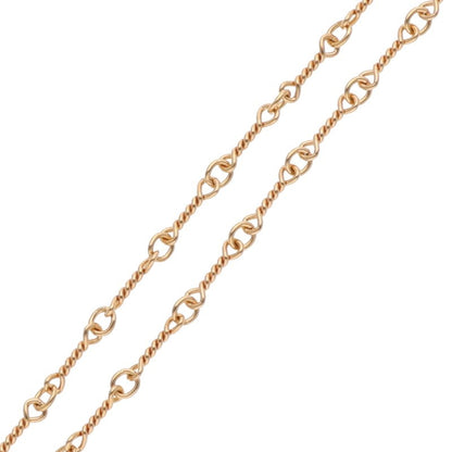 Chrome Hearts 22K Twist Chain 18 Gold Necklace