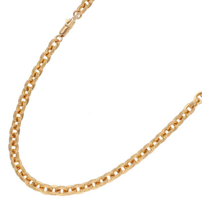 Chrome Hearts 22K Yellow Gold Paper Chain 24"