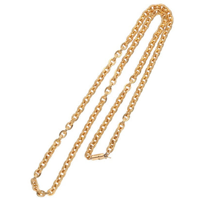 Chrome Hearts 22K Yellow Gold Paper Chain 24"