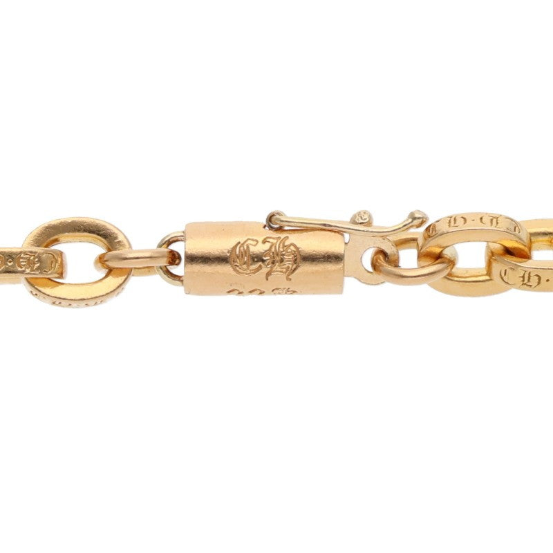 Chrome Hearts 22K Yellow Gold Paper Chain 24"