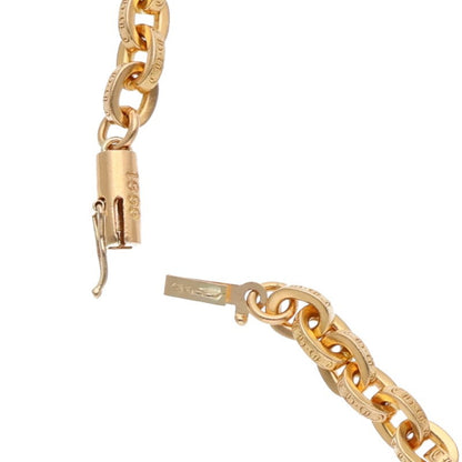Chrome Hearts 22K Yellow Gold Paper Chain 24"