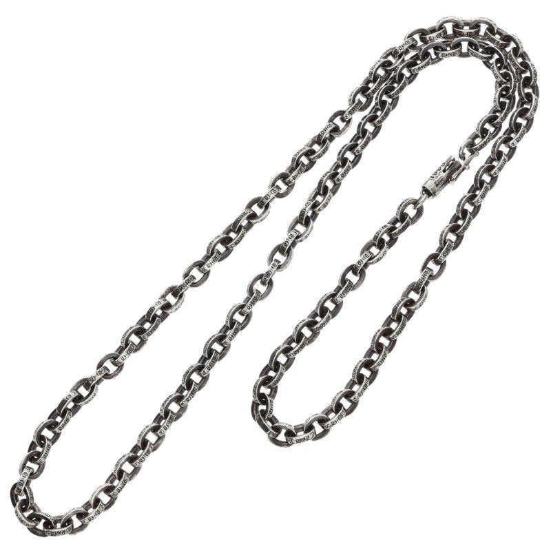 Chrome Hearts Paper Chain 20" 925/14K Silver Size ONE SIZE