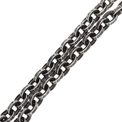 Chrome Hearts Paper Chain 20" 925/14K Silver Size ONE SIZE