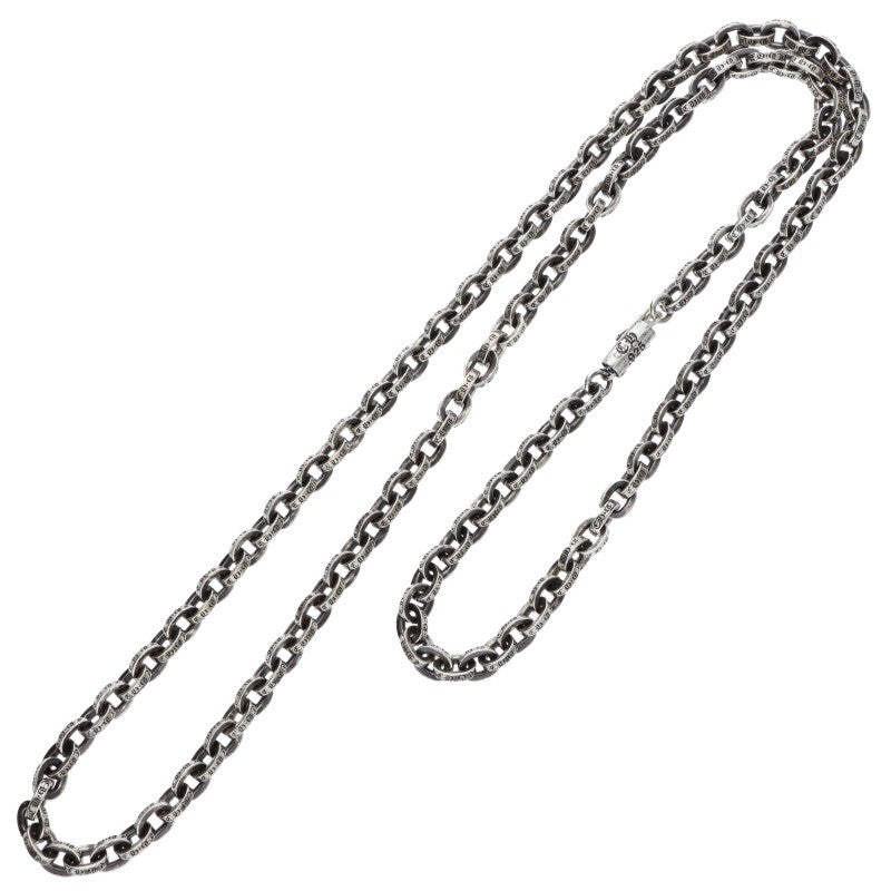 Chrome Hearts Paper Chain 24" 925/14K Silver Size ONE SIZE