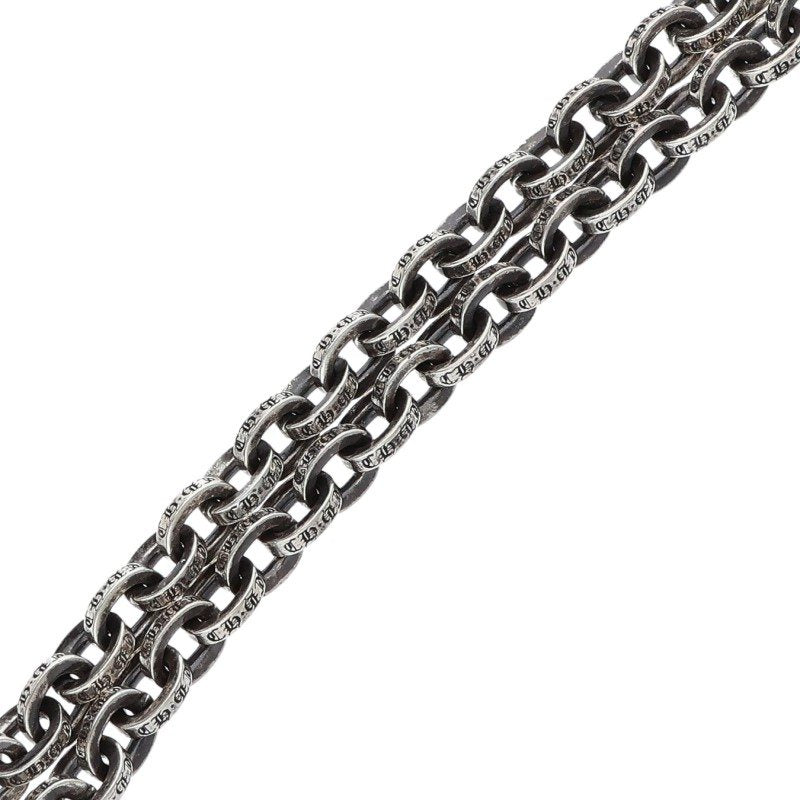 Chrome Hearts Paper Chain 24" 925/14K Silver Size ONE SIZE