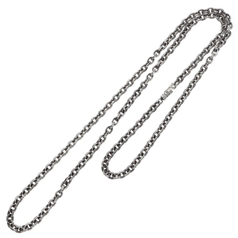 Chrome Hearts Paper Chain 30" 925/14K Silver Size ONE SIZE