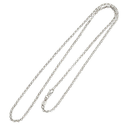 Chrome Hearts Roll Chain 20" 925 Silver Size ONE SIZE