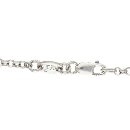 Chrome Hearts Roll Chain 20" 925 Silver Size ONE SIZE