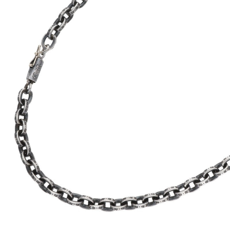 Chrome Hearts Paper Chain 20" 925/14K Silver Size ONE SIZE