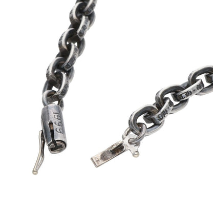 Chrome Hearts Paper Chain 20" 925/14K Silver Size ONE SIZE