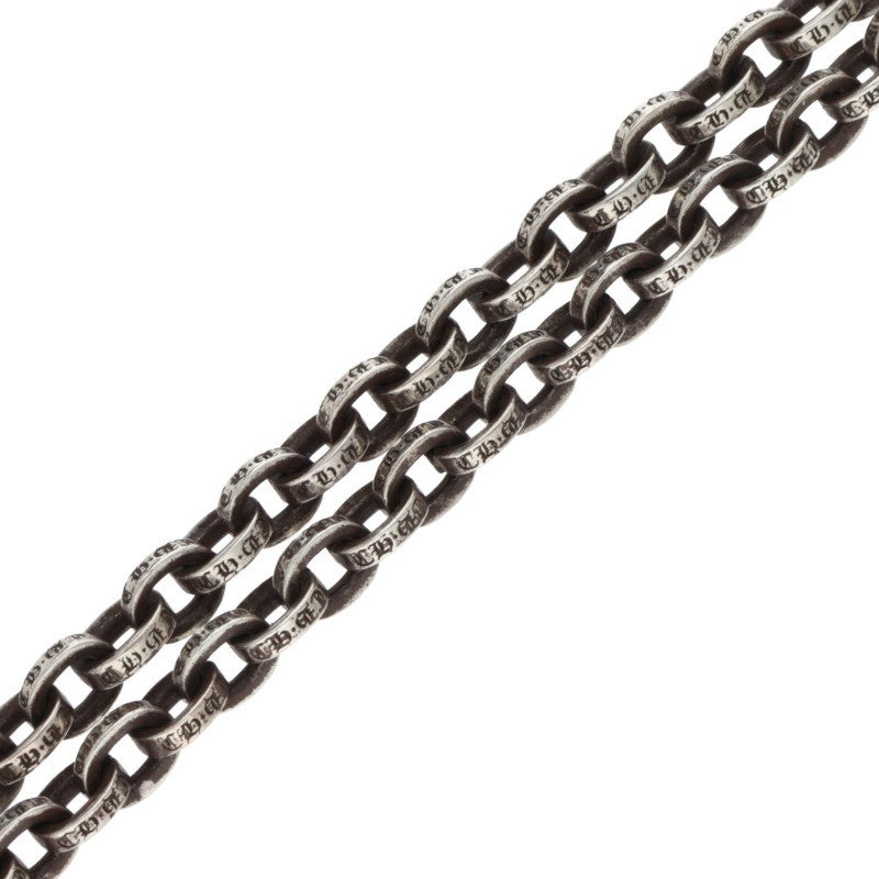 Chrome Hearts Paper Chain 20" 925/14K Silver Size ONE SIZE