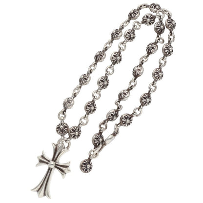 Chrome Hearts Small CH Cross Ball Chain 925 Size ONE SIZE