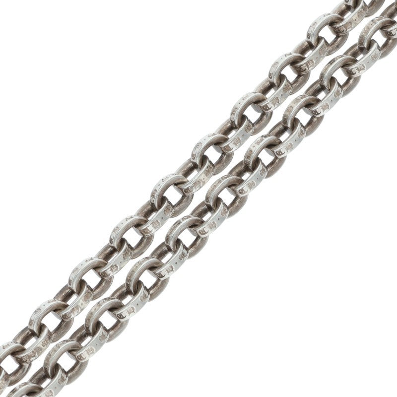 Chrome Hearts Paper Chain 20" 925/14K Silver Size ONE SIZE