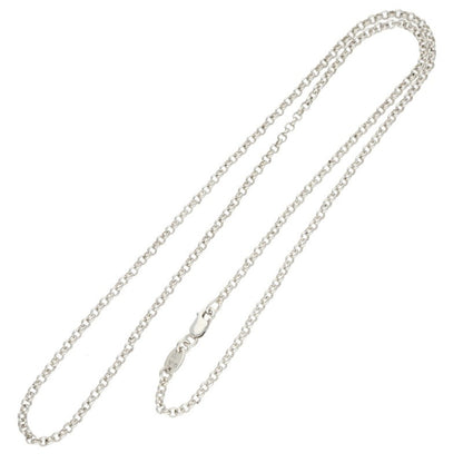 Chrome Hearts Roll Chain 20" Silver Necklace Size ONE SIZE