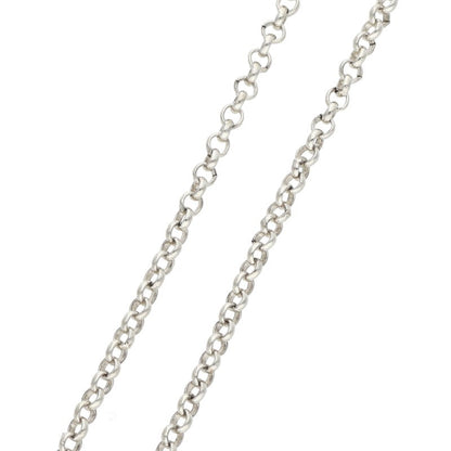 Chrome Hearts Roll Chain 20" Silver Necklace Size ONE SIZE