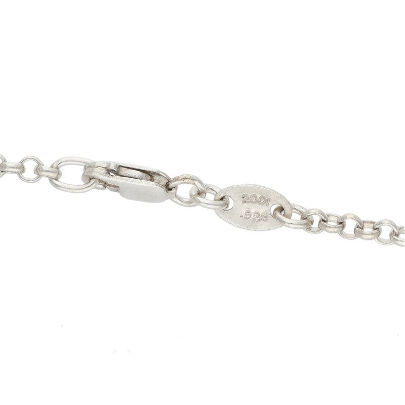 Chrome Hearts Roll Chain 18" Silver Necklace Size ONE SIZE