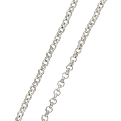 Chrome Hearts Roll Chain 18" Silver Necklace Size ONE SIZE