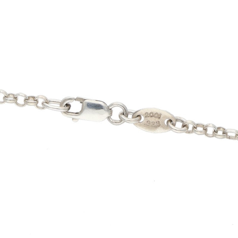 Chrome Hearts Roll Chain 20" Silver Necklace Size ONE SIZE