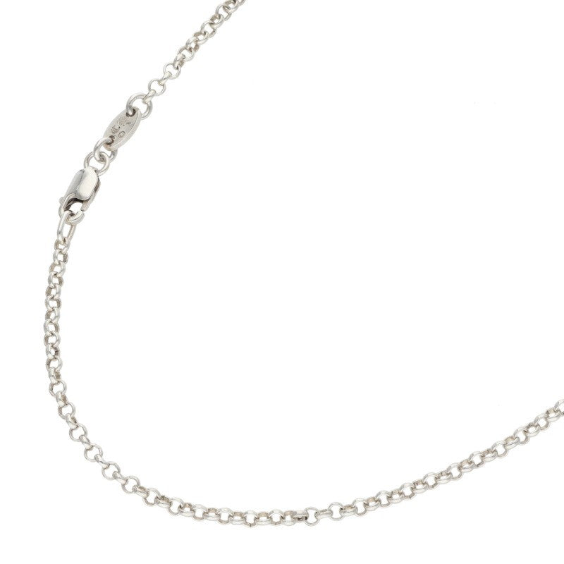 Chrome Hearts Roll Chain 16" Silver Necklace Size ONE SIZE