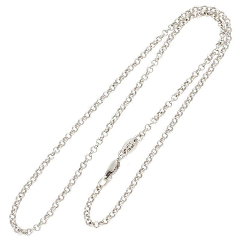 Chrome Hearts Roll Chain 16" Silver Necklace Size ONE SIZE