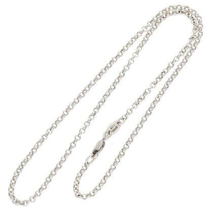 Chrome Hearts Roll Chain 16" Silver Necklace Size ONE SIZE