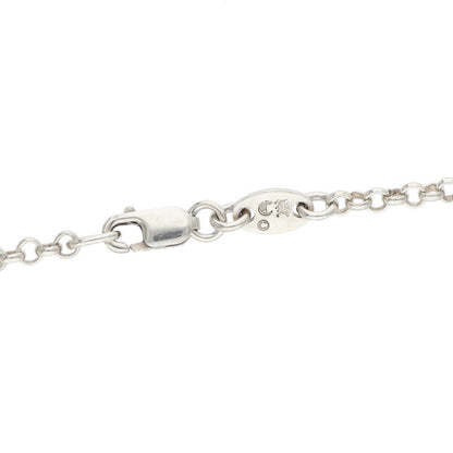 Chrome Hearts Roll Chain 16" Silver Necklace Size ONE SIZE