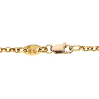 Chrome Hearts 22K Roll Chain 20 Gold Necklace