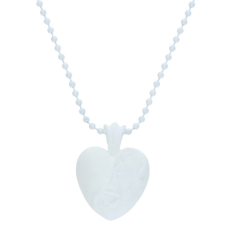 Chrome Hearts Rubber Heart Silicone Necklace Size ONE SIZE