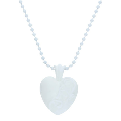 Chrome Hearts Rubber Heart Silicone Necklace Size ONE SIZE