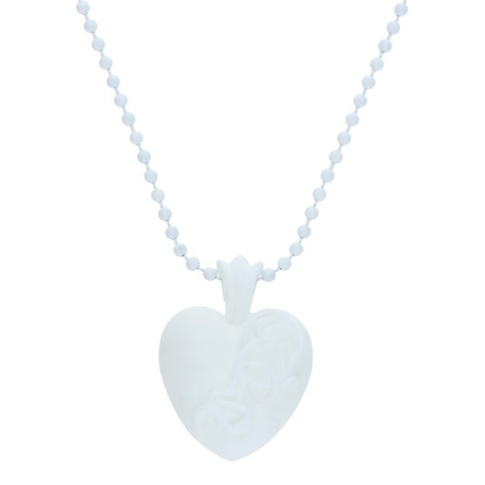 Chrome Hearts Rubber Heart Silicone Necklace Size ONE SIZE