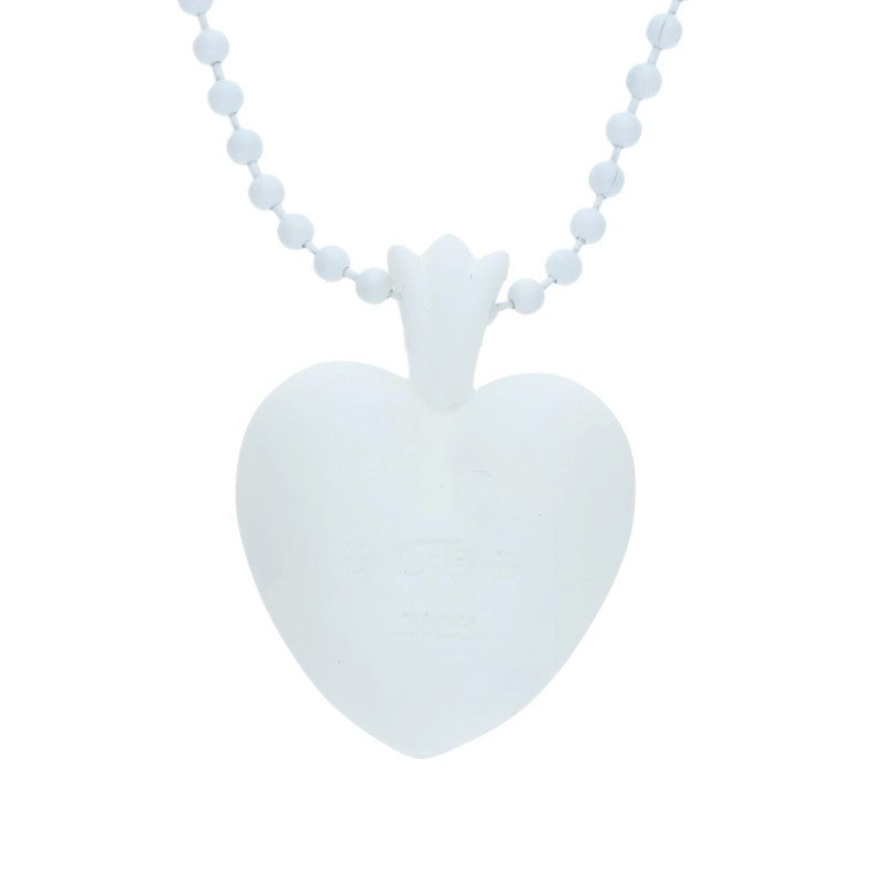 Chrome Hearts Rubber Heart Silicone Necklace Size ONE SIZE