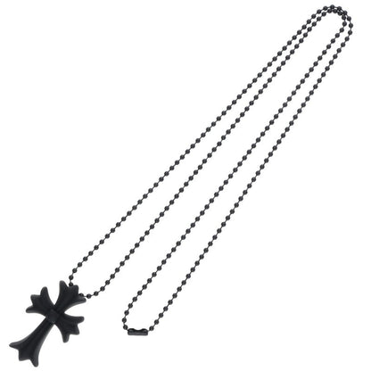 Chrome Hearts Black Rubber Small CH Cross Size ONE SIZE