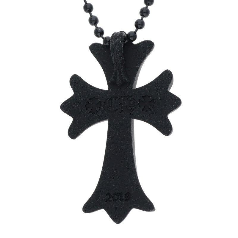 Chrome Hearts Black Rubber Small CH Cross Size ONE SIZE