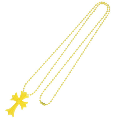 Chrome Hearts Yellow Rubber Small CH Cross Size ONE SIZE