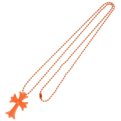 Chrome Hearts Orange Rubber Small CH Cross Size ONE SIZE