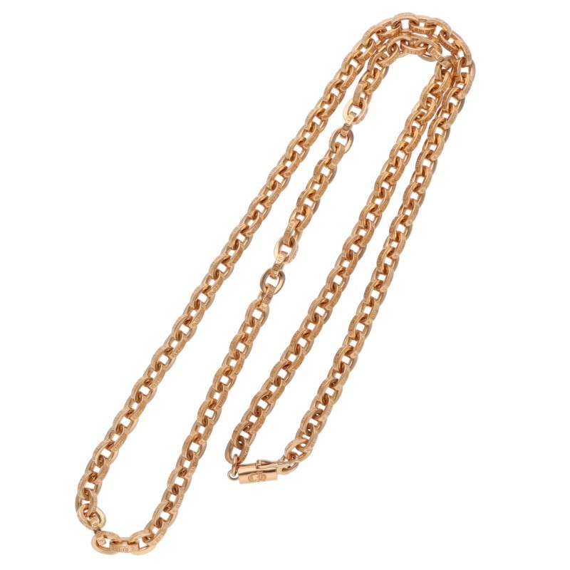 Chrome Hearts 22K Yellow Gold Chain Necklace Size 20INCH